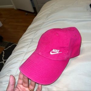 Nike pink hat